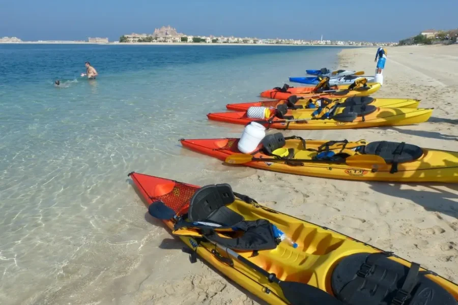 Kayaking in Dubai