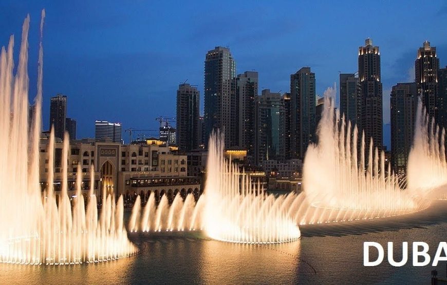 Dubai Fountain Show and Lake Ride