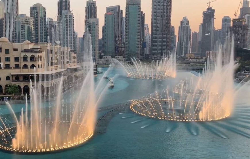 Dubai Fountain Show and Lake Ride