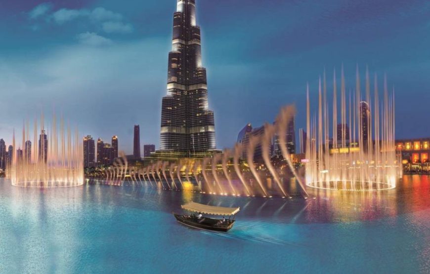 Dubai Fountain Show and Lake Ride